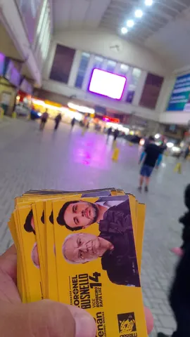 Material de campanha durante uma ação noturna