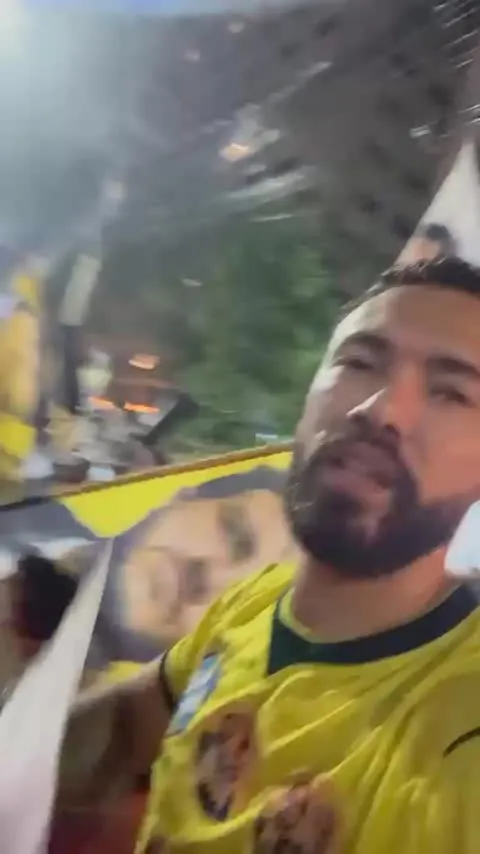 Vídeo da manifestação em frente à Globo