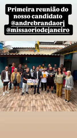 Registro compartilhado da primeira reunião com André Brandão